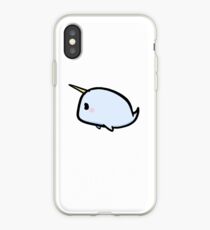 kawaii Narwal digitale Malerei iPhone-Hülle & Cover