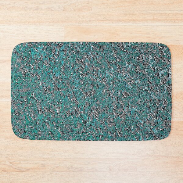 Item preview, Teal Botanical Jacquard Plate designed and sold by fatenanwar.