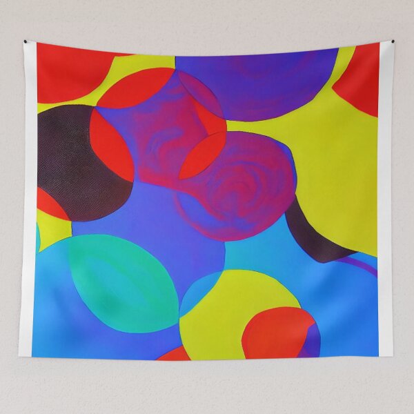 Item preview, circles of various colours designed and sold by David-Howells.