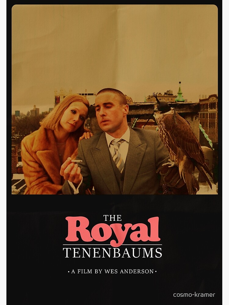 The Royal Tenenbaums A Film By Wes Anderson Postcard By Cosmo Kramer Redbubble
