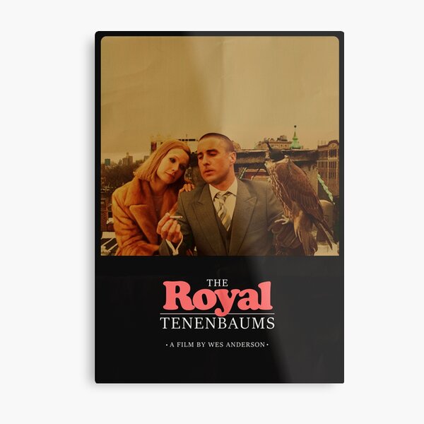 The Royal Tenenbaums - Una película de Wes Anderson Lámina metálica