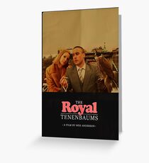 The Royal Tenenbaums - A Film by Wes Anderson Greeting Card