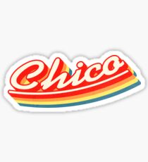 Pegatina Chico | Arco iris retro