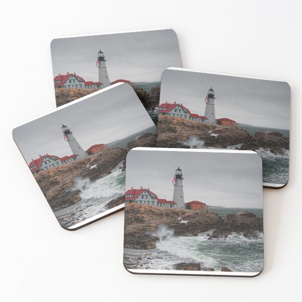Item preview, Portland Head Light @ Christmas designed and sold by Richard Bean.