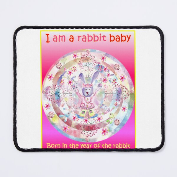 Item preview, I am a Rabbit Baby on white background.  designed and sold by DefaultOneWorld.