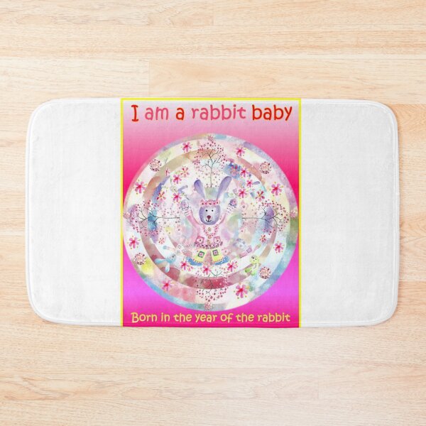 Item preview, I am a Rabbit Baby on white background.  designed and sold by DefaultOneWorld.
