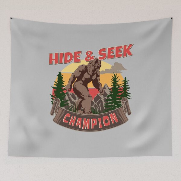 Item preview, Big Foot Hide & Seek Funny Men Women designed and sold by JG0024.