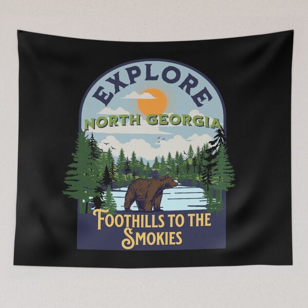 Item preview, Explore North Georgia - Foothills to the Smokies! designed and sold by Batty4Boba.