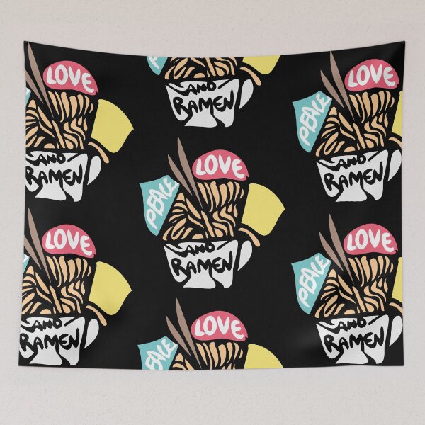 Item preview, Peace, Love, and Ramen designed and sold by James Pendragon Candland.