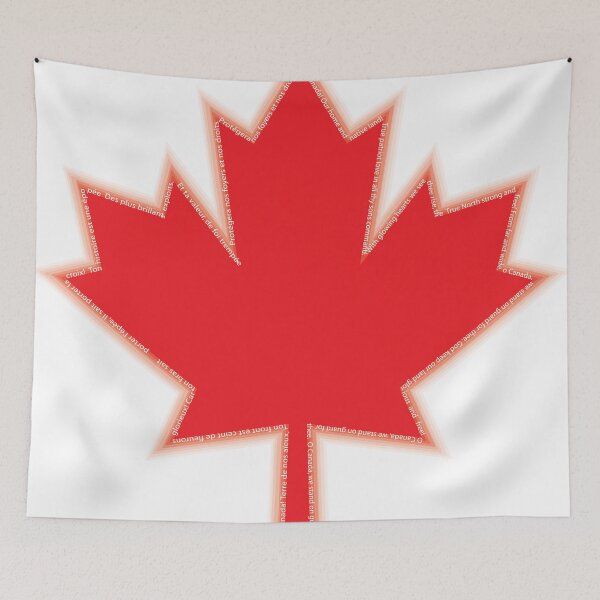 Item preview, O Canada! National Anthem with Maple Leaf designed and sold by Ramsayman.