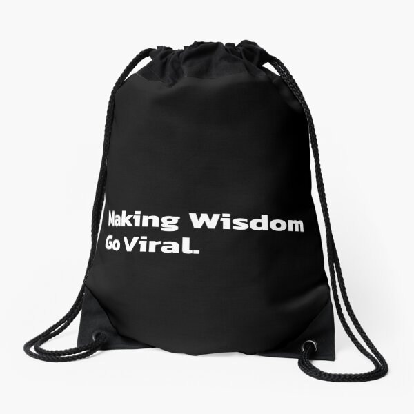 Item preview, Making Wisdom Go Viral. designed and sold by Quote a Passage.