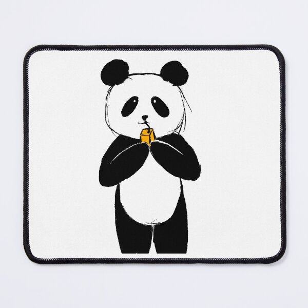 Item preview, Pandy with orange juice box designed and sold by BlackwoodsWitch.