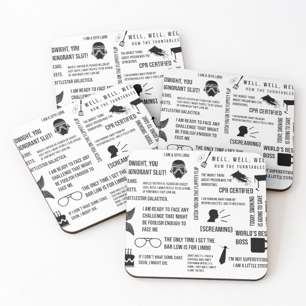 Item preview, The Office Quotes designed and sold by mdeal.