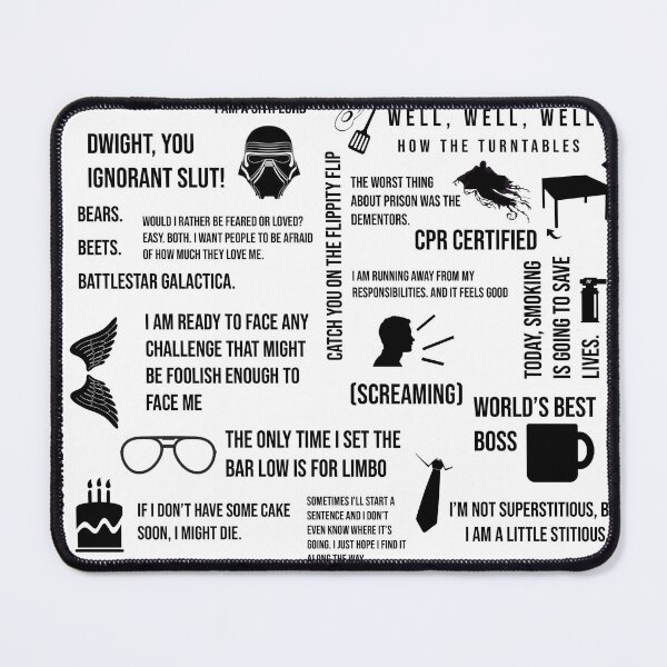 Item preview, The Office Quotes designed and sold by mdeal.