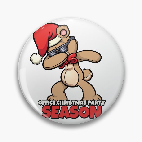 Item preview, Office Christmas Party Dabbing Santa Bear designed and sold by WonderfullyDC.