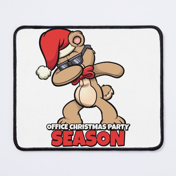 Item preview, Office Christmas Party Dabbing Santa Bear designed and sold by WonderfullyDC.