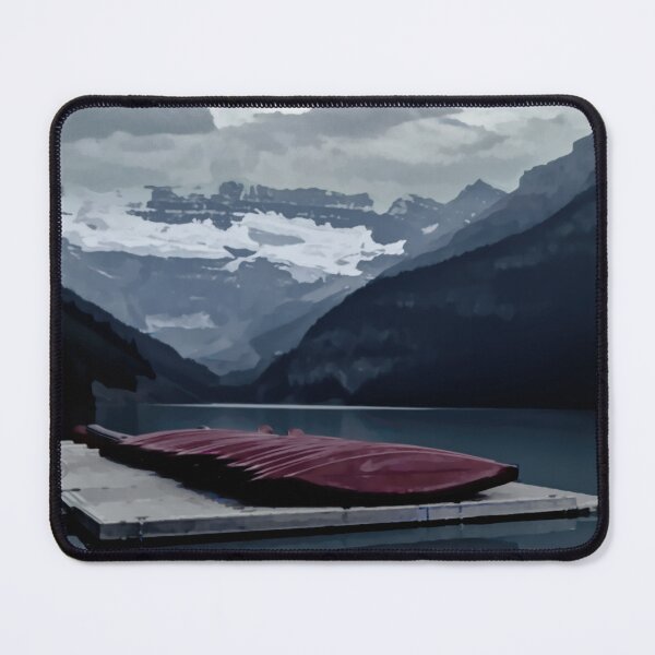 Item preview, Lake Louise Canoes in Abstract designed and sold by nbrandsberg.