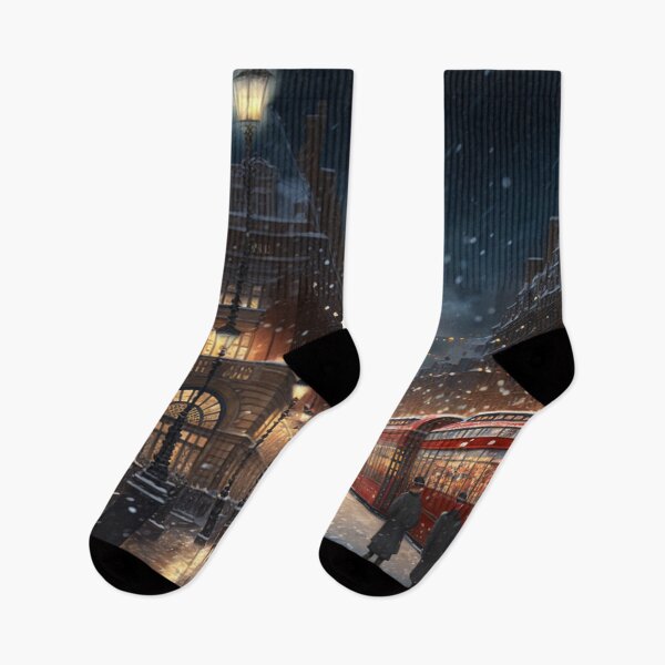 Item preview, Christmas in town square III designed and sold by RoseAesthetic.