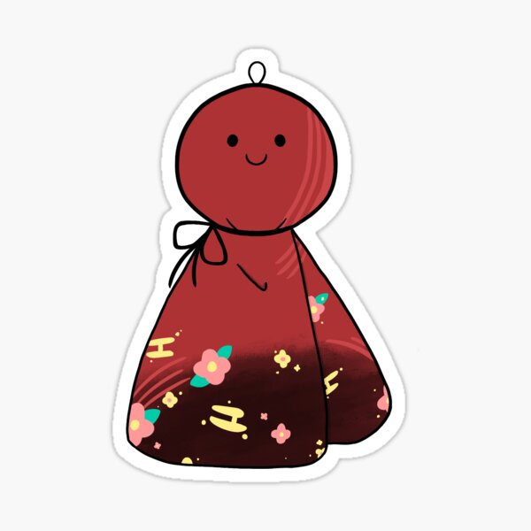 Teru Teru Bozu Ran Mitake Sticker For Sale By Tatica Redbubble 8419