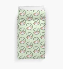 Hamster Sleeping in Exercise Wheel Duvet Cover