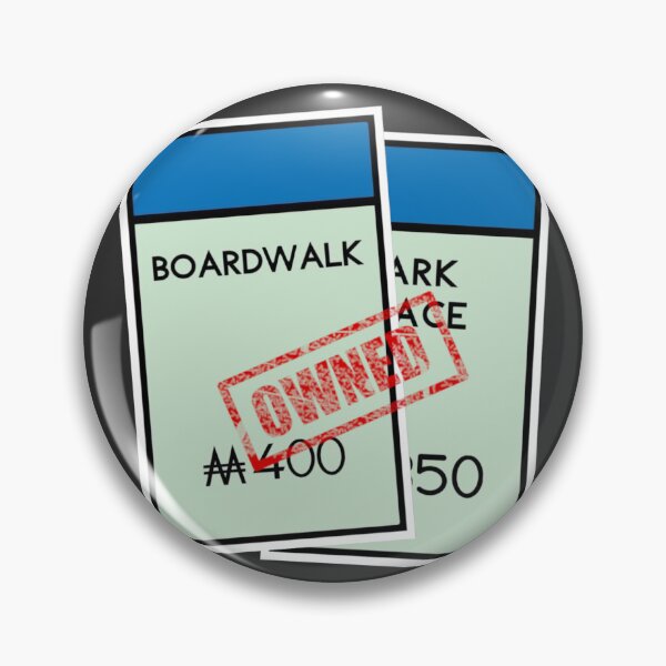 Item preview, Boardwalk and Park Place, Owned designed and sold by RstyBcktWkshp.