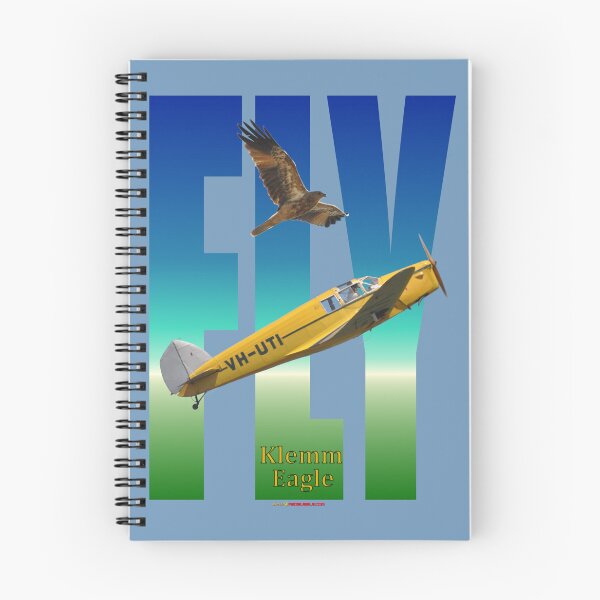 Item preview, Fly/Titles Design - Klemm Eagle VH-UTI 20130922 designed and sold by muz2142.
