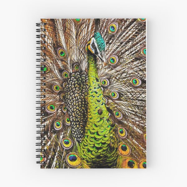 Item preview, The Green Peafowl Oil Paint, Cute Oil Paint Green Peacock, Indonesian Peafowl, Pavo Muticus Portrait designed and sold by Paintcorner.