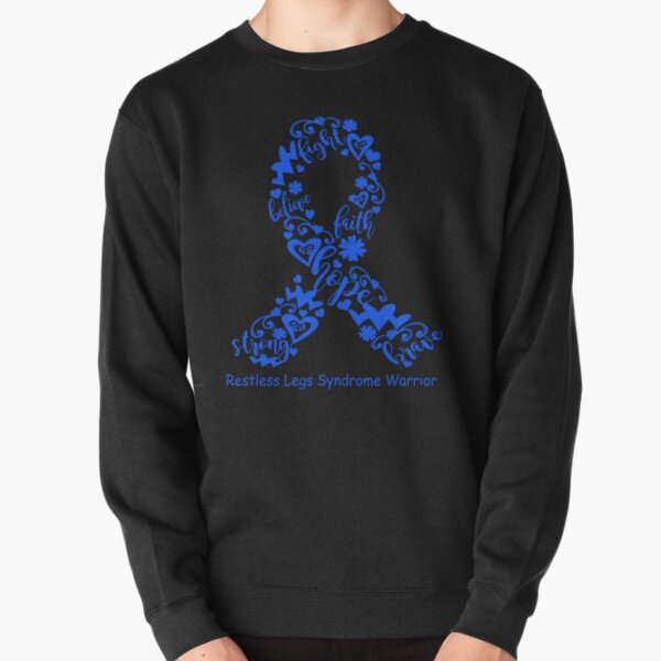 Item preview, Restless Legs Syndrome Warrior - Restless Legs Syndrome Ribbon Strong Hope Believe Fight Faith Brave designed and sold by CansellBar.