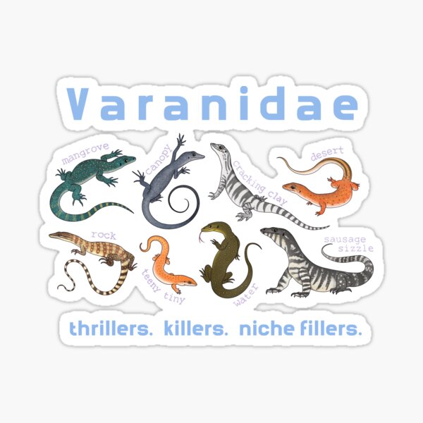Item preview, Varanidae  designed and sold by miss-varanus.