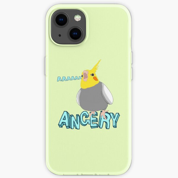 ANGERY - cockatiel - 2 iPhone Soft Case