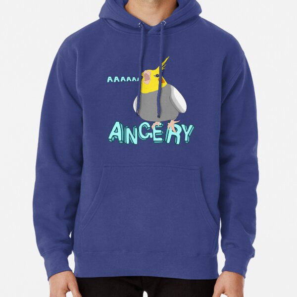 ANGERY - cockatiel - 2 Pullover Hoodie