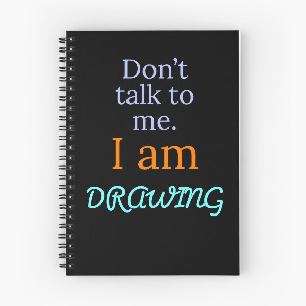 Item preview, Don't talk to me.  I am Drawing  designed and sold by Jho251981.