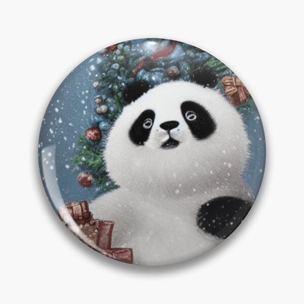 Item preview, Don't open until Christmas, Panda 2 designed and sold by i-cottagedesign.
