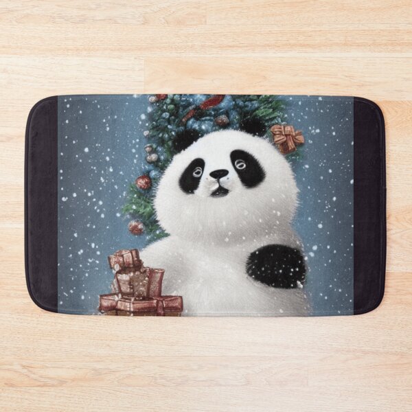 Item preview, Don't open until Christmas, Panda 2 designed and sold by i-cottagedesign.