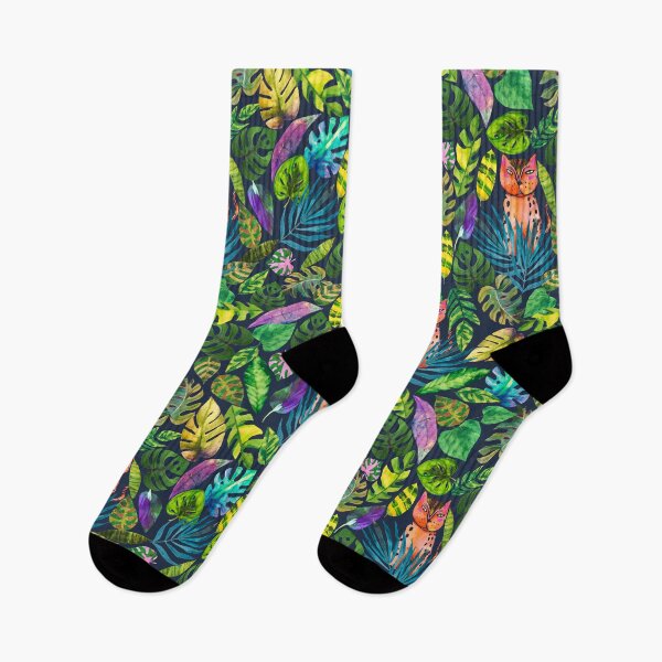 Item preview, Colorful jungle with hidden tiger designed and sold by TheMirwoForest.