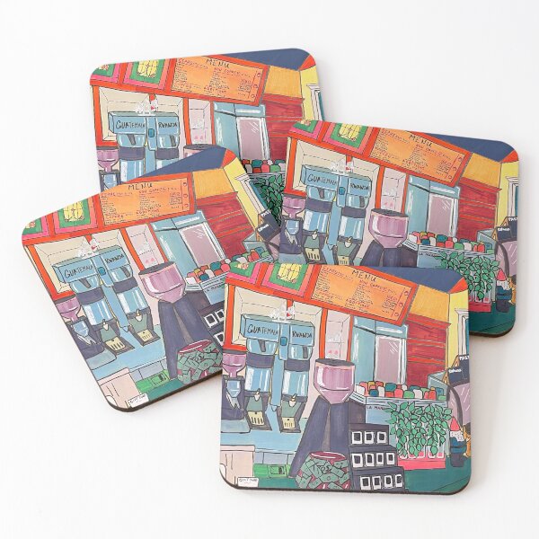 Item preview, Colorful Coffee Shop designed and sold by EmmylouRose.