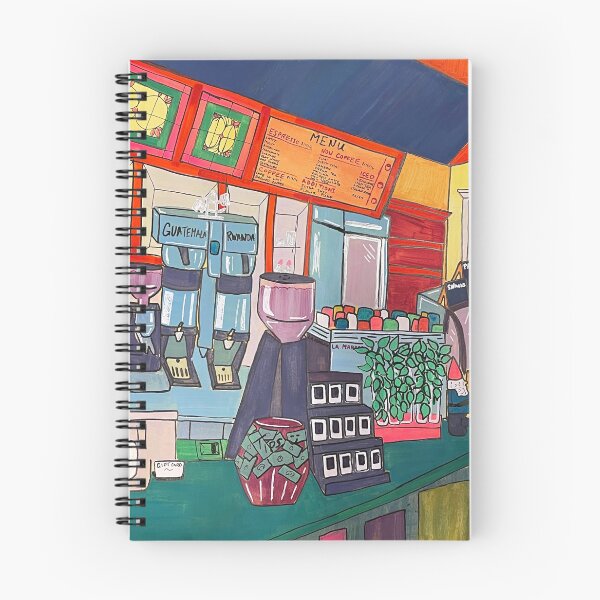 Item preview, Colorful Coffee Shop designed and sold by EmmylouRose.