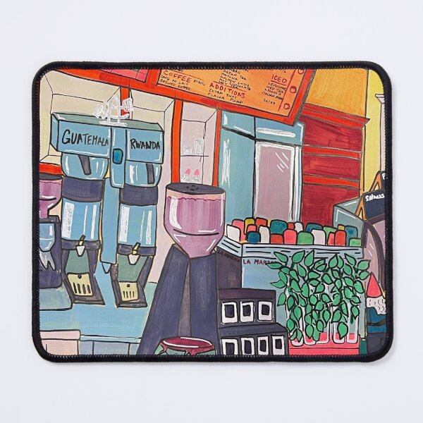 Item preview, Colorful Coffee Shop designed and sold by EmmylouRose.