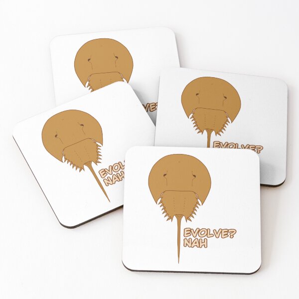 Item preview, Horseshoe Crab Evolve? Nah (Vertical) designed and sold by havensea.