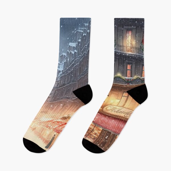 Item preview, Christmas in town square VIII designed and sold by RoseAesthetic.