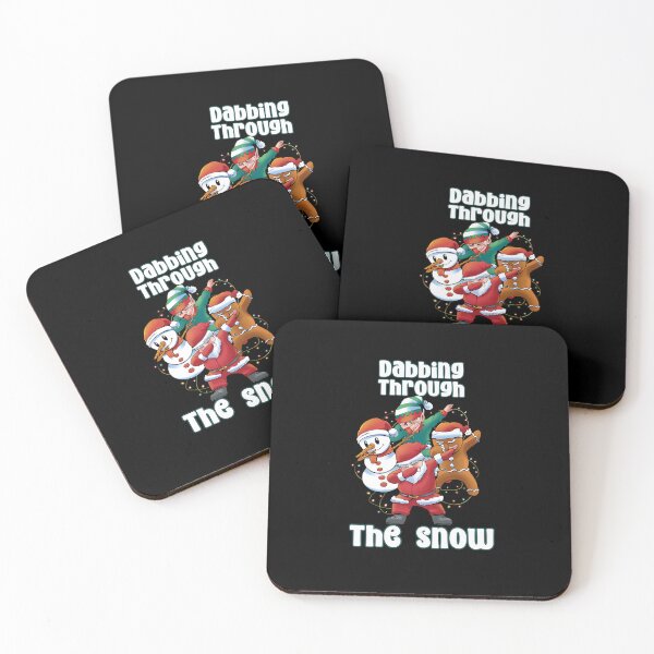 Item preview, Dabbing Through the Snow Christmas Characters designed and sold by BeansHotTees.