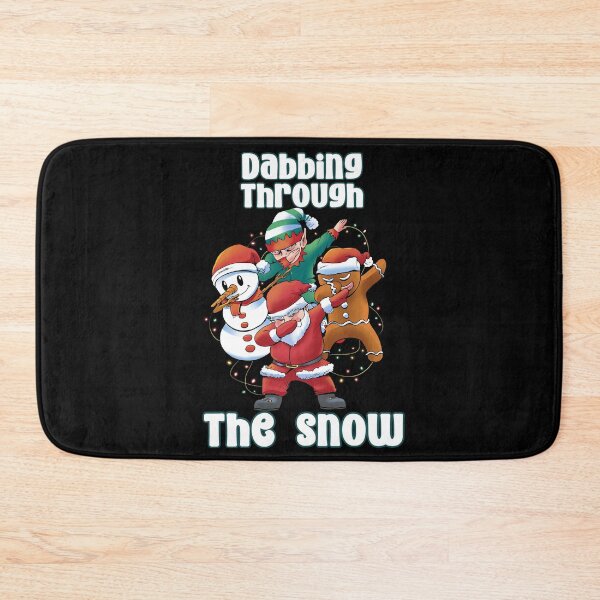 Artikelvorschau, Durch die Schnee-Weihnachtsfiguren tupfen entworfen und verkauft von BeansHotTees.