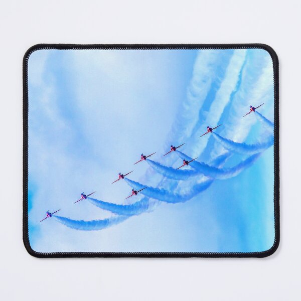 Item preview, AVIATION #37 - British Red Arrows Hawk T.1s in Formation designed and sold by DEL-Productions.
