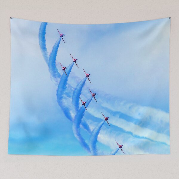 Item preview, AVIATION #37 - British Red Arrows Hawk T.1s in Formation designed and sold by DEL-Productions.