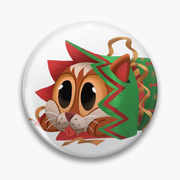 Item preview, Christmas Cracker Cat designed and sold by TenguArts.