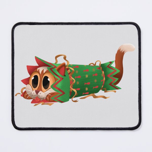 Item preview, Christmas Cracker Cat designed and sold by TenguArts.
