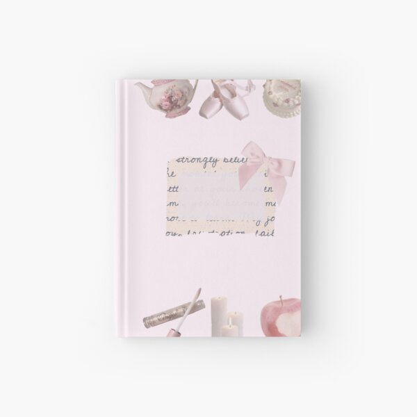 Journal: Dainty Baby Pink Coquette 6 x 9 Inch 120 Blank Lined Pages Diary |  Journaling Planning Recording