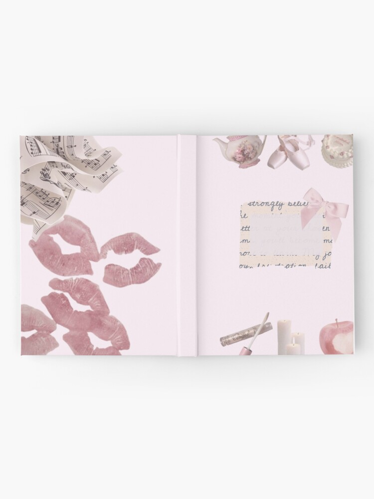 Carnet cartonné for Sale avec l'œuvre « Coquette Joli Carnet <3 Journal  Esthétique Rose » de l'artiste fairy-boutique