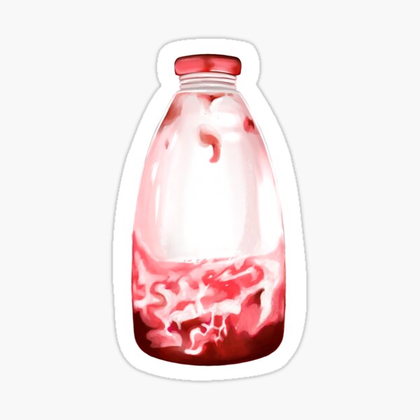“Korean Strawberry Milk” Sticker for Sale by colesuave | Redbubble