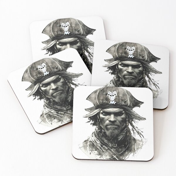 Item preview, Copy of Ink image of a pirate designed and sold by Gala-life1.
